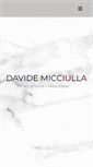 Mobile Screenshot of davidemicciulla.com